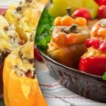 Plněné papriky na nový způsob: tajemství je v nádivce